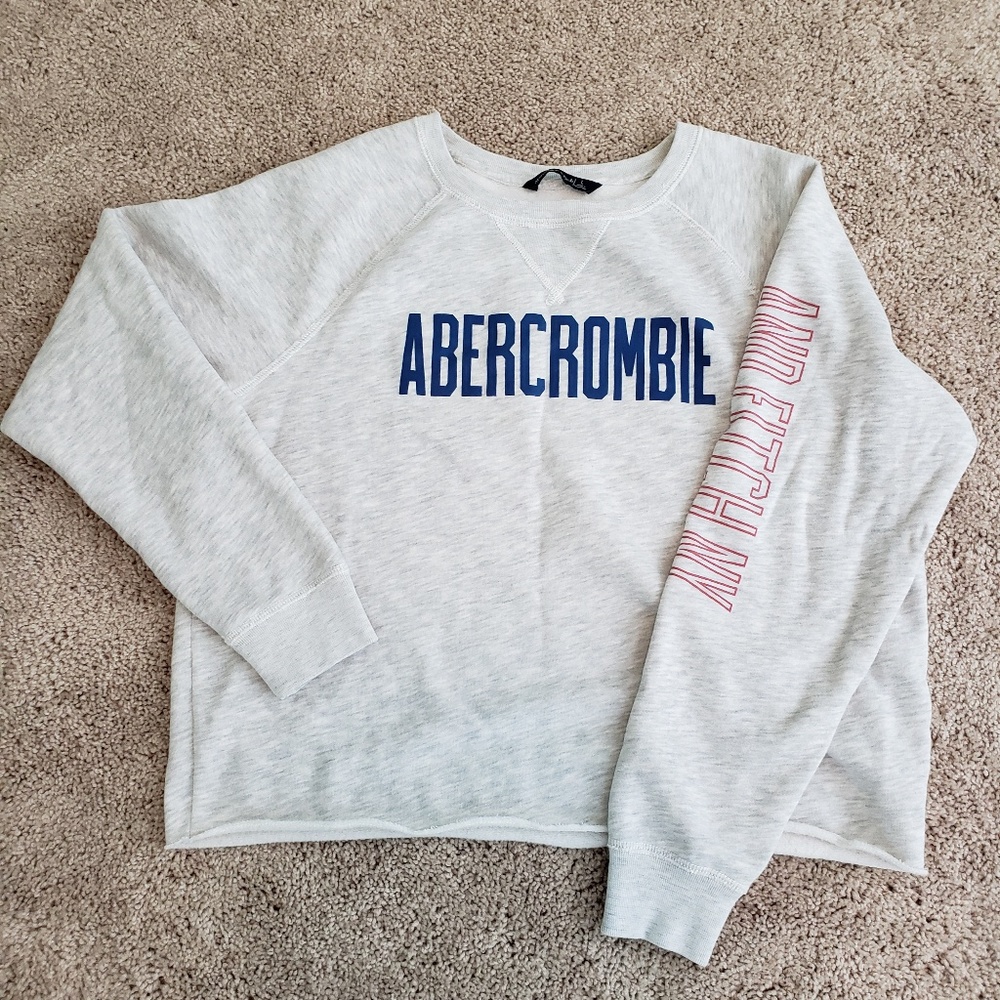 NWOT A&F Cropped Sweatshirt